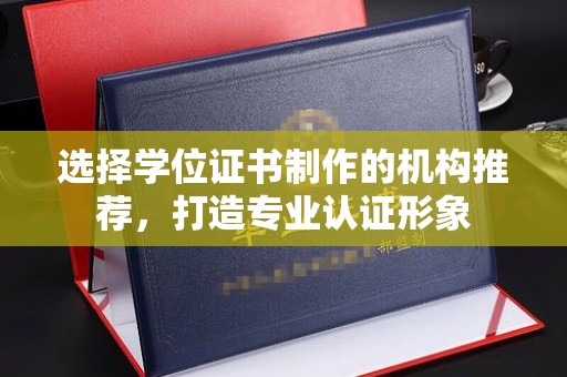 盈江选择学位证书制作的机构推荐，打造专业认证形象