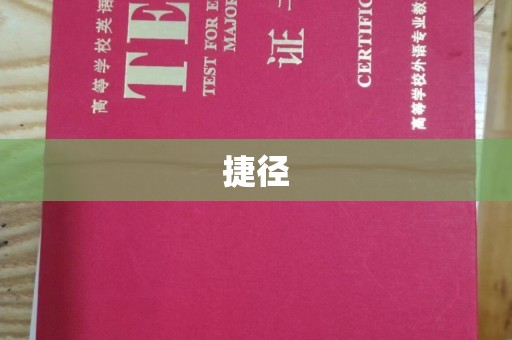 盈江捷径