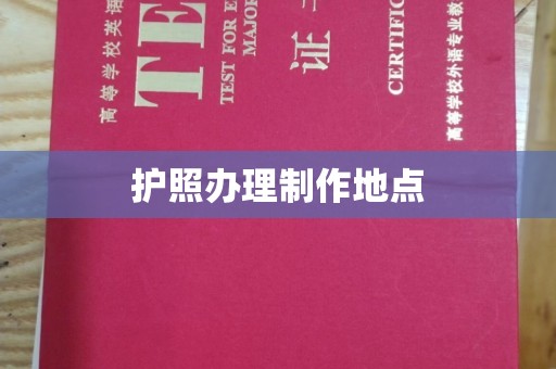 盈江护照办理制作地点