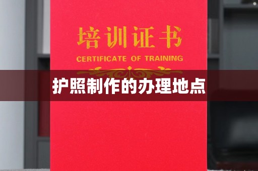盈江护照制作的办理地点
