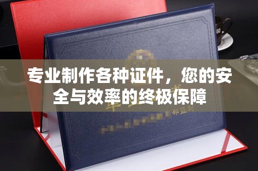 盈江专业制作各种证件，您的安全与效率的终极保障