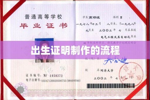 盈江出生证明制作的流程